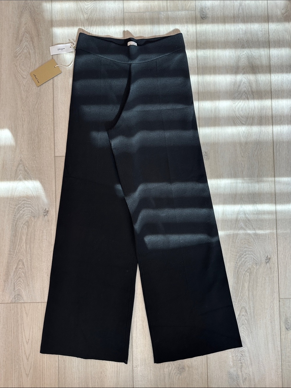 Wilfred Souvenir Wide Leg Pants Black NWT Size Small